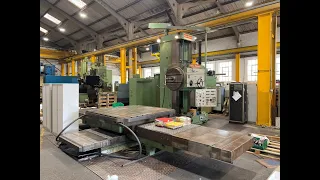 Kearns Richards SF125 Horizontal Boring Machine