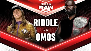 Matt Riddle vs Omos - WWE Raw 02/08/21 en Español