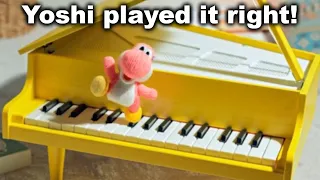 They Animated the Piano Correctly!? (Yoshi's Woolly World)