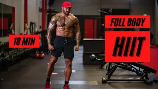 18 min. | Full Body HIIT Workout |TO BURN CALORIES | no eqipment