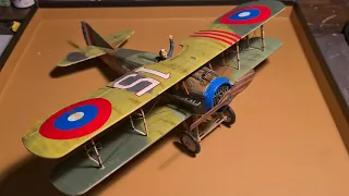 Spad XIII Revell Build, 1/28