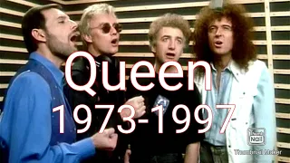 Queen,Greatest Hits,songs through the years.megamix 1973-1997