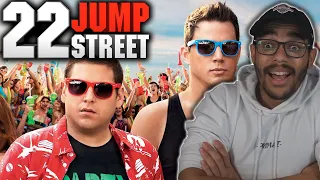 "22 Jump Street" IS EVEN BETTER THAN THE FIRST! *FIRST TIME WATCHING MOVIE REACTION*