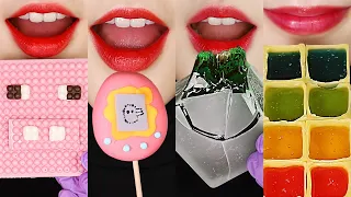 30MINUTES EMOJI EATING ASMR FOR SLEEP, GALAXY FOOD, Y2K FOOD, MINECRAFT FOOD ASMR 🙂