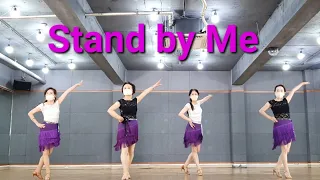 Stand by Me line dance (Intermediate) Demo