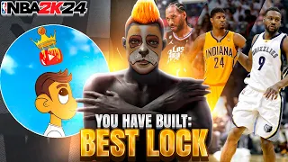 I Made The Black Market LOCKDOWN Build... (ITS OP) On NBA2K24!