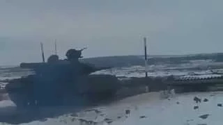 Ukraine War | Ukrainian tank shelling of Separatists positions