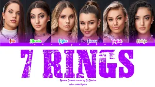 (Color Coded Lyrics) G-Nat!on - 7 Rings (Original by Ariana Grande) | The Voice Australia 2021