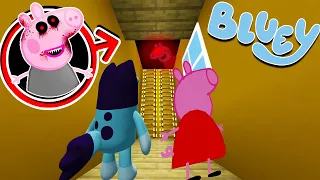 NUNCA entres en el ATICO de PEPPAPIG.EXE | Las Aventuras de BLUEY en Minecraft!