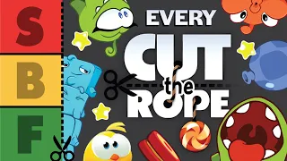 I played and ranked EVERY Cut the Rope Game so you don’t have to…