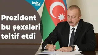 Prezident İlham Əliyev yeni sərəncam imzalayıb - Baku TV