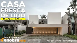 CASA de LUJO en MÉRIDA con ALBERCA, Terraza y Estilo Contemporáneo - Un Refugio en Paraíso Yucateco