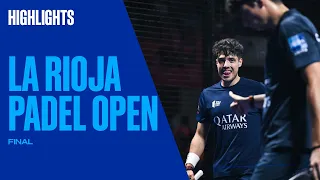 Final Highlights Tapia/Coello Vs Augsburger/Libaak La Rioja Padel Open