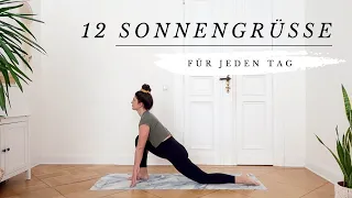 Yoga Sonnengrüße für jeden Tag | 15 Min. Hatha Yoga Morgenroutine | Surya Namaskar