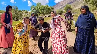 Fariba Invited Grandma and Naseroo's Family for Lunch