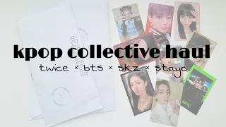 распаковка k-pop карт twice, bts, stayc и stray kids | K-POP COLLECTIVE HAUL