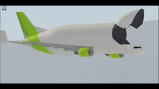 Cinematic Footage A300-600ST Beluga