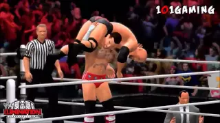 WWE 13 MACHINIMA - Elimination Chamber 2013 The Rock vs CM Punk WWE Championship Match