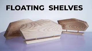 DIY Floating Shelves