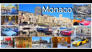 Monaco 2024 Monte Carlo Casino 🇲🇨 Монако 4K 60fps UHD