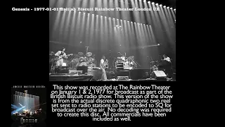 Genesis - 1977 01 01 British Biscuit Rainbow Theatre London UK