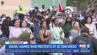 Pro-Palestine demonstrations ramp up on San Diego college campuses