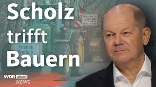 Bauernproteste: Scholz spricht mit Landwirten - Ampel lädt zu Gesprächen ein | WDR Aktuelle Stunde