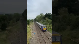 Train at S/WINGFIELD.class 170 NEVILLE HILL /CREWE(TONES