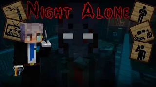 Прохождение хоррор карты Night Alone в Майнкрафт | Меня преследует маньяк-педофил! #1