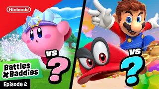 Mario, Kirby & Pokémon Trainer Face HUGE Challenges 😱 Baddies & Battles Ep 2 | @playnintendo