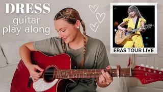 Taylor Swift Dress Guitar Play Along (Eras Tour Surprise Song) // Nena Shelby