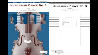 Hungarian Dance No. 5, arr. Merle J. Isaac – Score & Sound