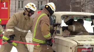 Соревнования по проведению аварийно-спасательных работ при ликвидации ДТП 2024