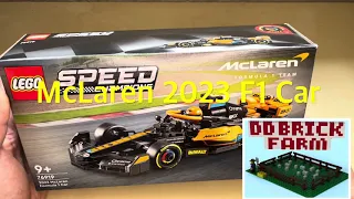 Lego McLaren 2023 F1 Car Speed Champions set 76919