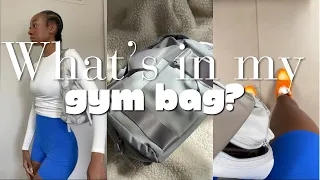 What's in my Gym Bag?! Gymshark Everyday Mini Gym Bag| Review & What Fits| Everyday Gym Essentials