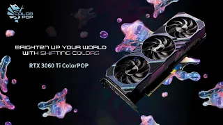 Palit GeForce RTX 3060 Ti ColorPOP | The First Ever Color-Shifting Graphics Card!