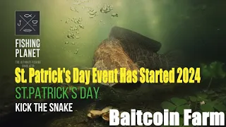 Fishing Planet,  St. Patrick's Day Event Has Started 2024, Baitcoin Farm