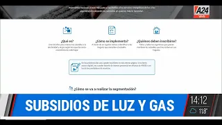 🤔 Cómo se instrumentará la quita de subsidios a la luz y el gas I A24