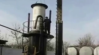 Оборудование для переработки - установка пиролиза FORTAN / Pyrolysis plant FORTAN