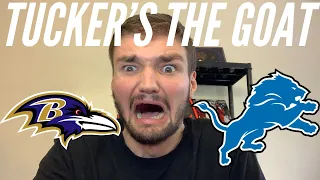 Lions vs Ravens REACTION