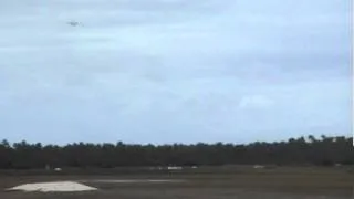 Cocos Islands - National Jet landing