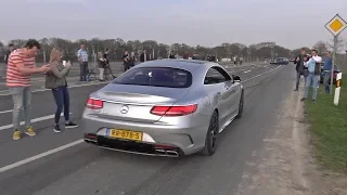 2018 Mercedes-AMG S63 Coupe 4Matic+ REVS & ACCELERATIONS!