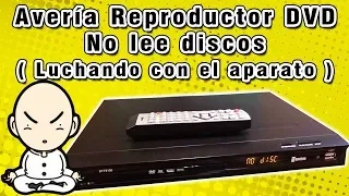 Avería de un Reproductor de DVD Boston - No lee discos