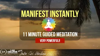 11 Minute Guided Meditation to Manifest What You Want in Life | INSTANT RESULTS! [MUST TRY!!]