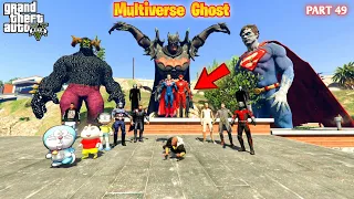 Multiverse Ghost Can Flash Venom Save Black Adam Superman in GTA5 #49