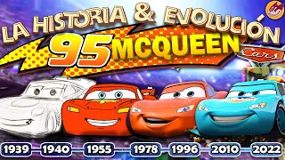 The Complete History and Evolution of "Lightning McQueen" | Disney Cars