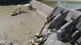 Dam Removal day 1 afternoon