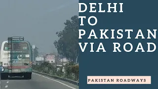 Exclusive Video of Delhi to Lahore Bus