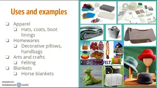 Felt: Synthetic Fibers and Other Fabrics Video Report