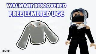 Free Limited UGC! How To Get The Strawberry Blouse in Walmart Discovered | Roblox